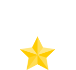 Icon showing one star