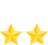Icon showing two stars